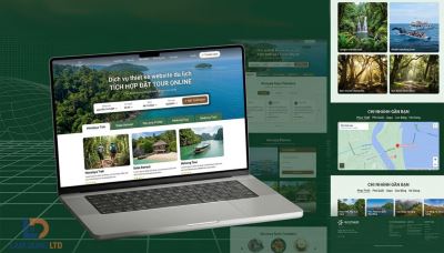 Thiết kế Website Du lịch & Đặt tour trực tuyến